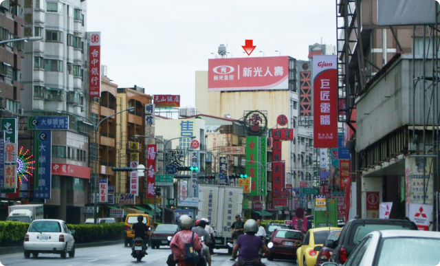N-0896-永康中華路往小東路方向、近大橋、奇美醫院